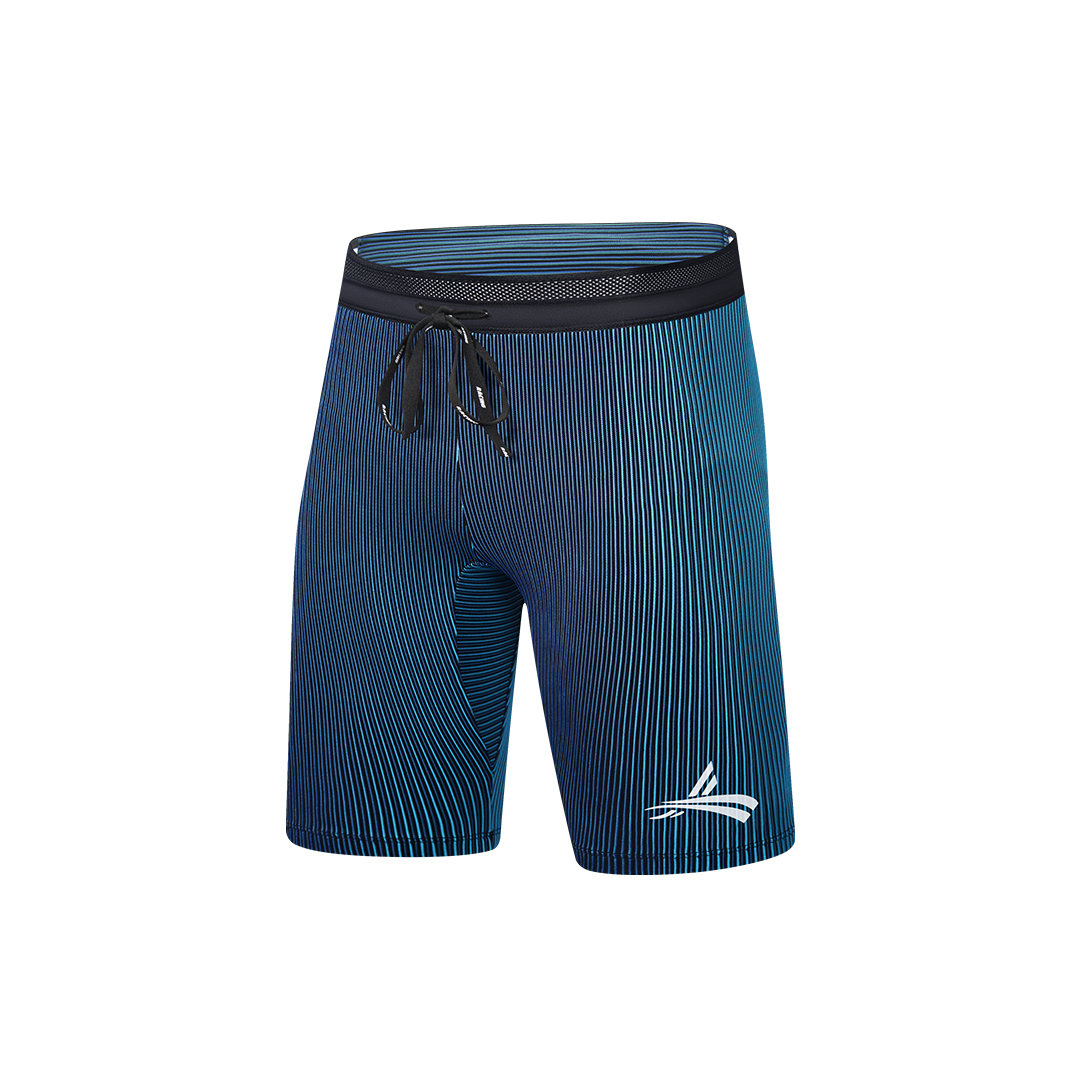 

Беговые шорты с задней молнией на талии unisex Volanti, синий