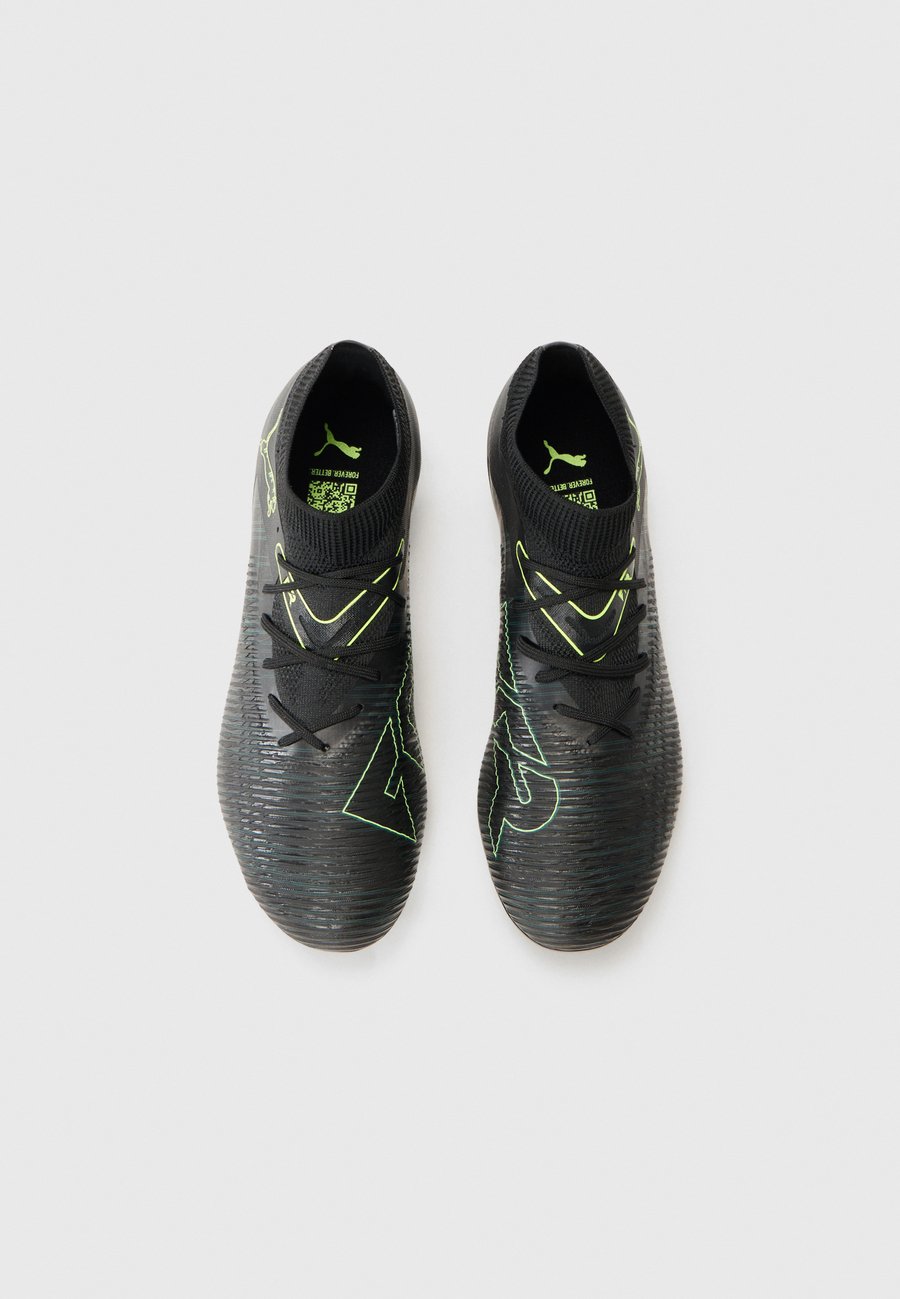 Кроссовки Puma FUTURE 8 MATCH MXSG, Black/Fizzy Light/Green Terrain/Black — фото 4