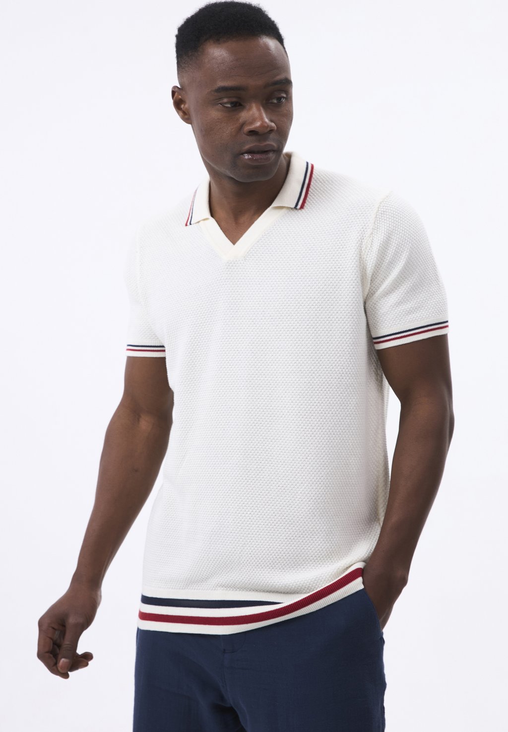 

Рубашка поло SHORT SLEEVE Felix Hardy, кремовый