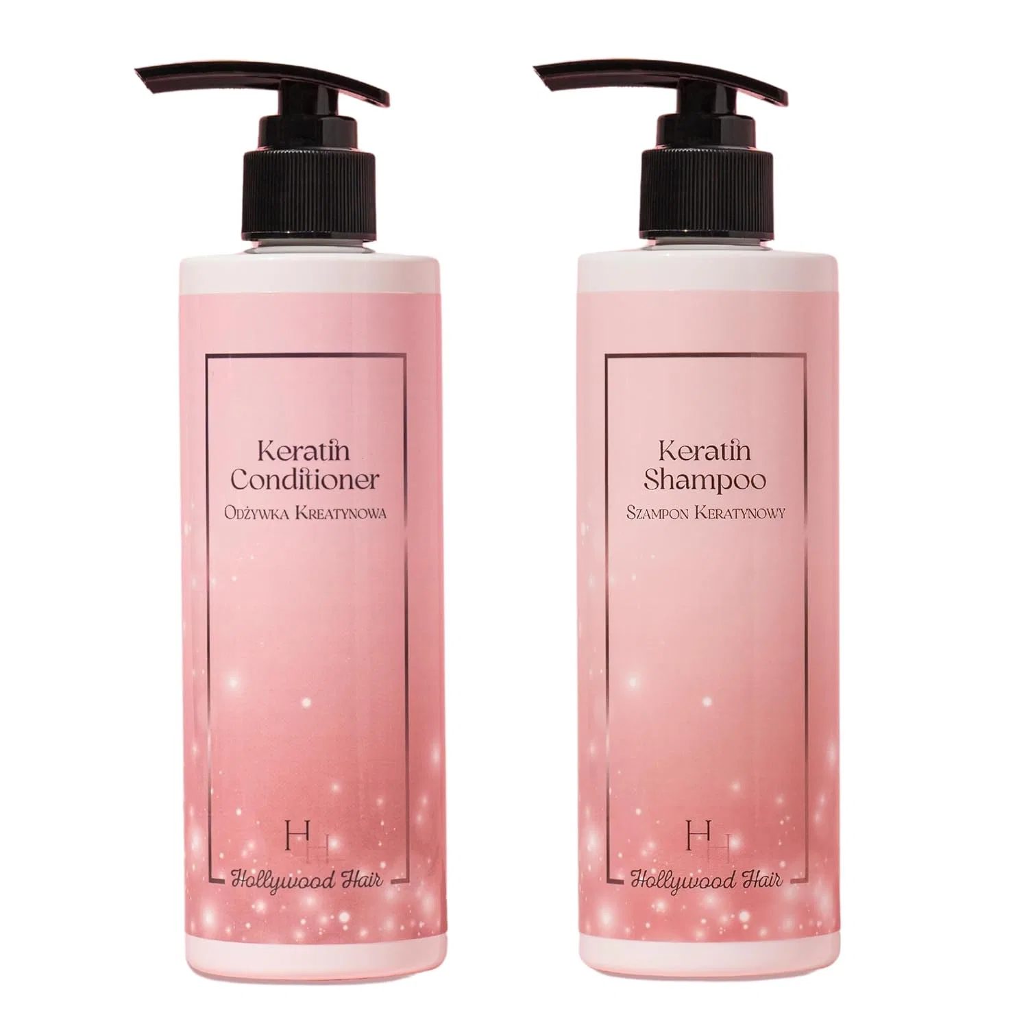 Кератиновый набор для волос Keratin Set, 300 мл Hh Hollywood Hair