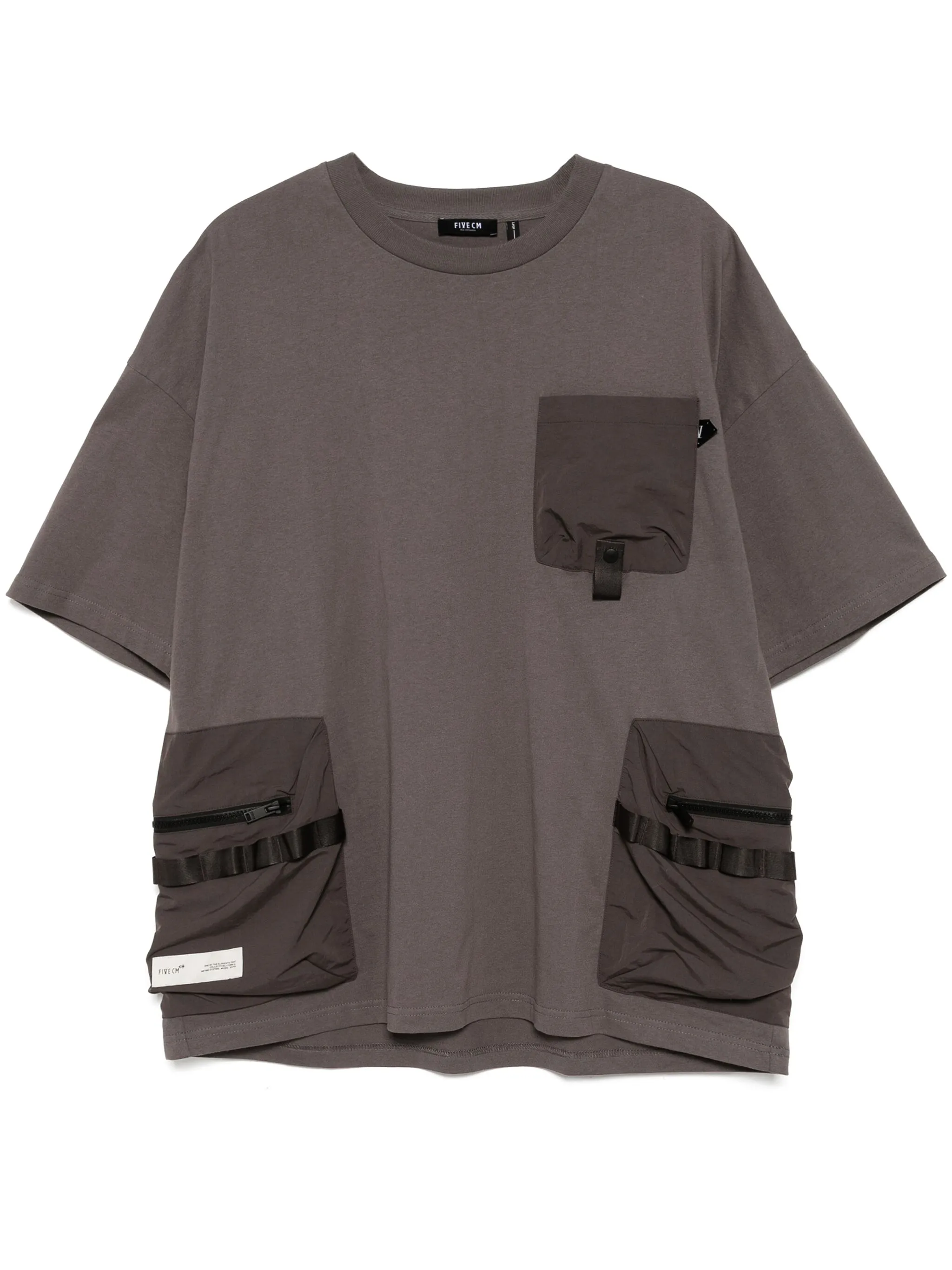 

Футболка с круглым вырезом Five Cm, серый