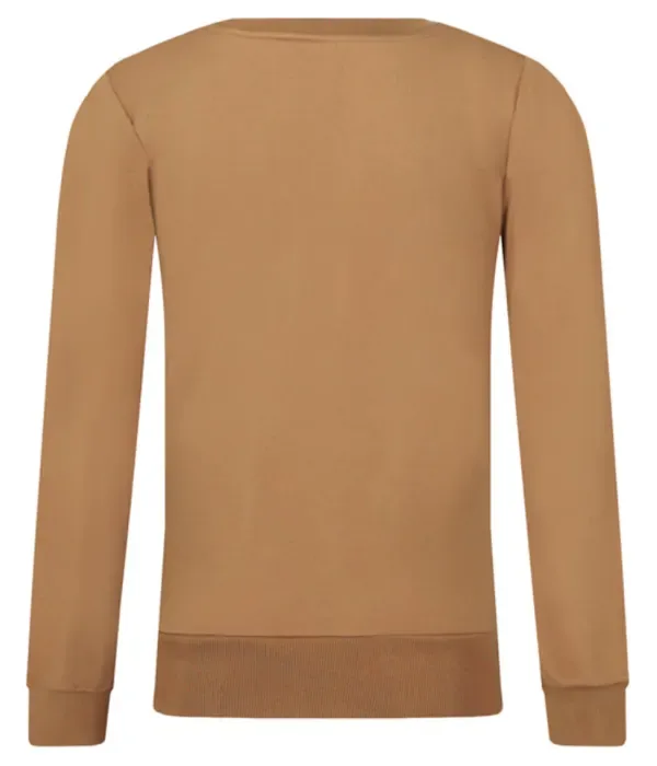 Толстовка regular fit Boss Kidswear, коричневый — фото 2