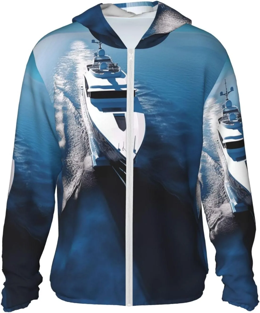 

Мужская толстовка с защитой от солнца UPF 50+ на молнии FHEBNDS