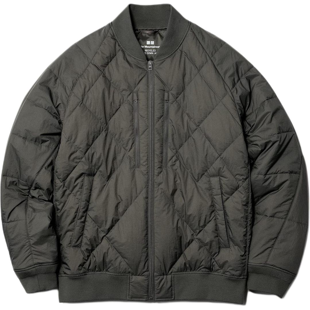 

UNIQLO Куртка пуховая унисекс оливковая, Olive