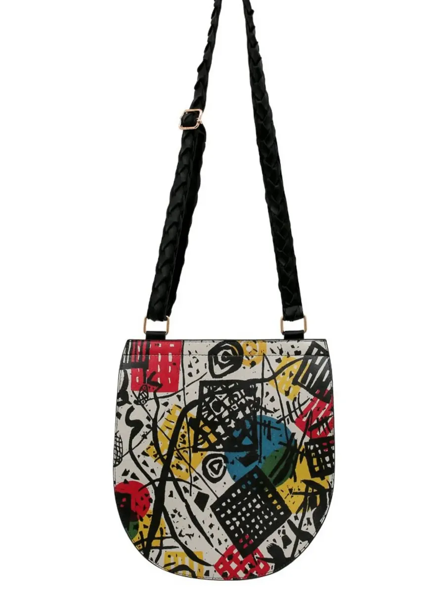 

Сумка через плечо DOGO "Ladies Ivy Bag Eternal Swirl Vegan Ladies Handbags (Fashion) /", Vegan, черный