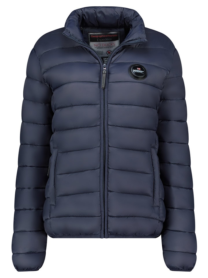 

Стеганая куртка Geographical Norway, темно-синий