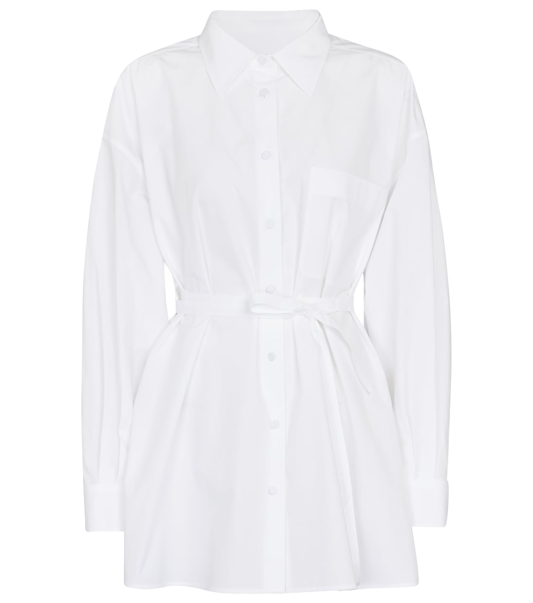 

Рубашка Valentino из хлопкового поплина Valentino, Bianco Ottico