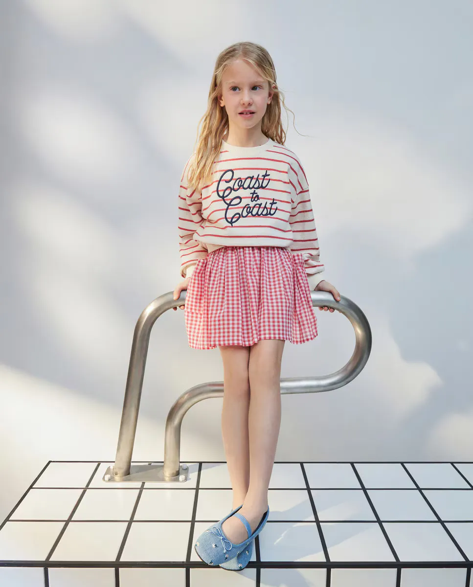 

Толстовка с капюшоном для девочки Kids El Corte Inglés, красный