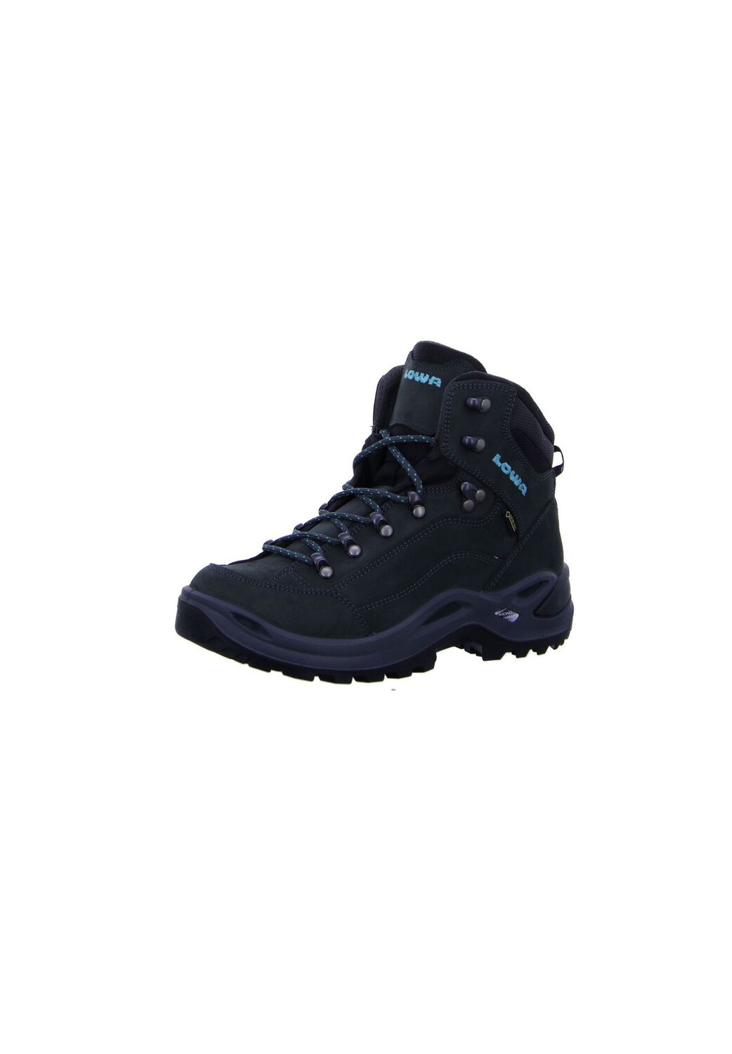 Кроссовки Renegade Mid GORE-TEX Insulated Comfort,Vibram женщины LOWA, цвет Asphalt Turquoise