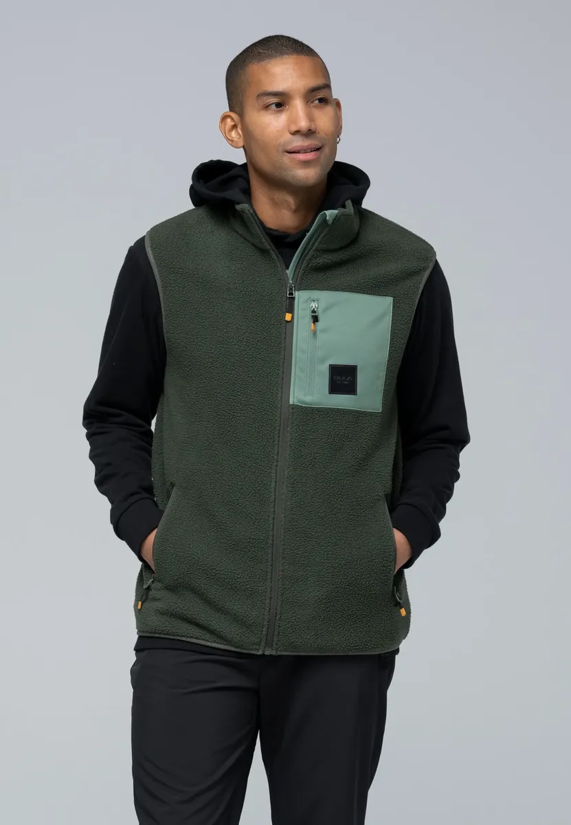 

Жилет Softshell BULA, с функциональным оснащением, зеленый