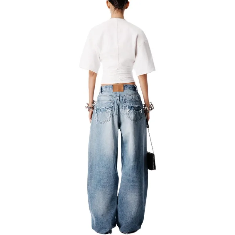 Alexander Wang Джинсы женские Marble Blue Moderate Others — фото 4
