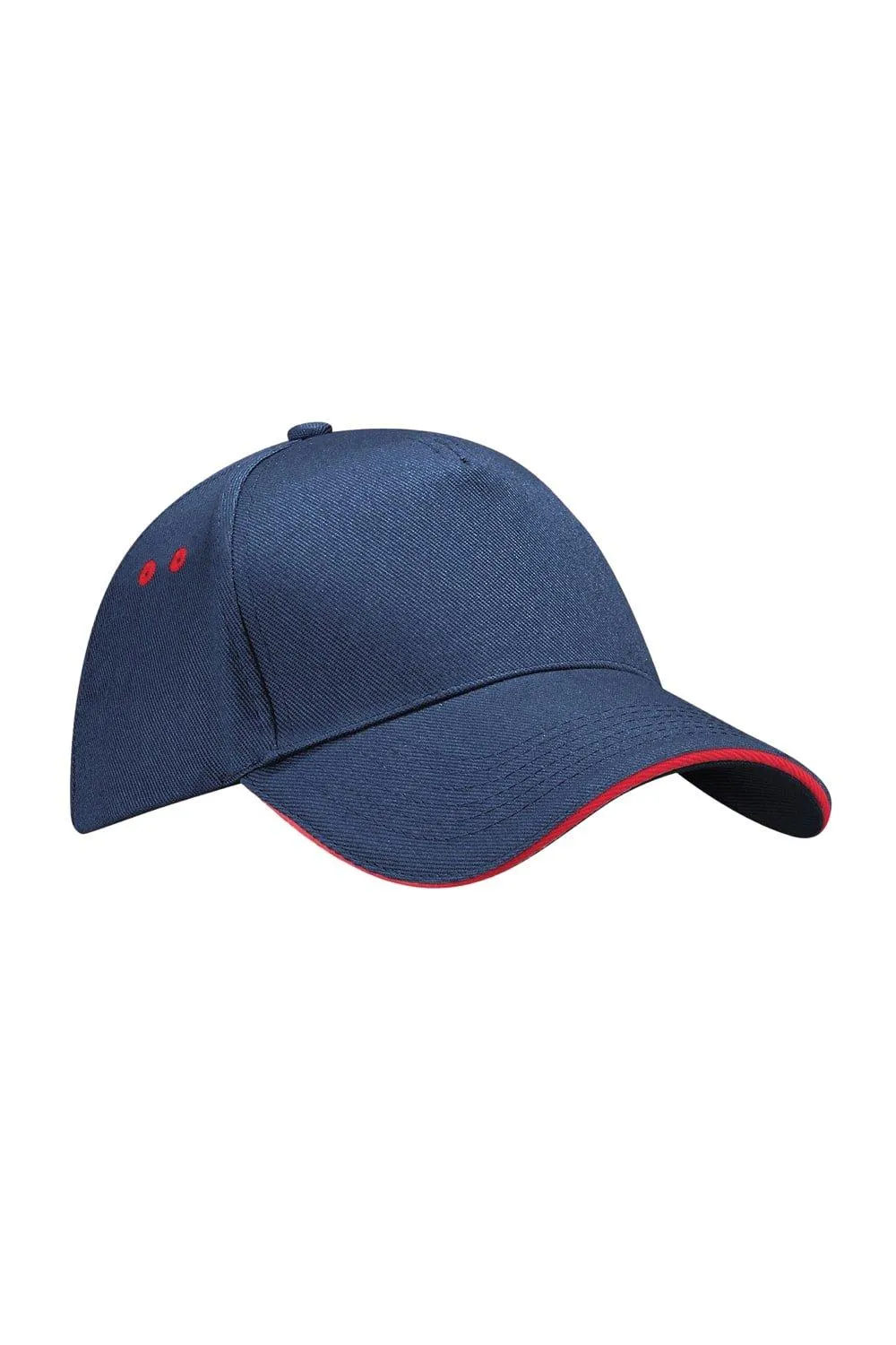 

Кепка Ultimate Sandwich с козырьком Beechfield, темно-синий