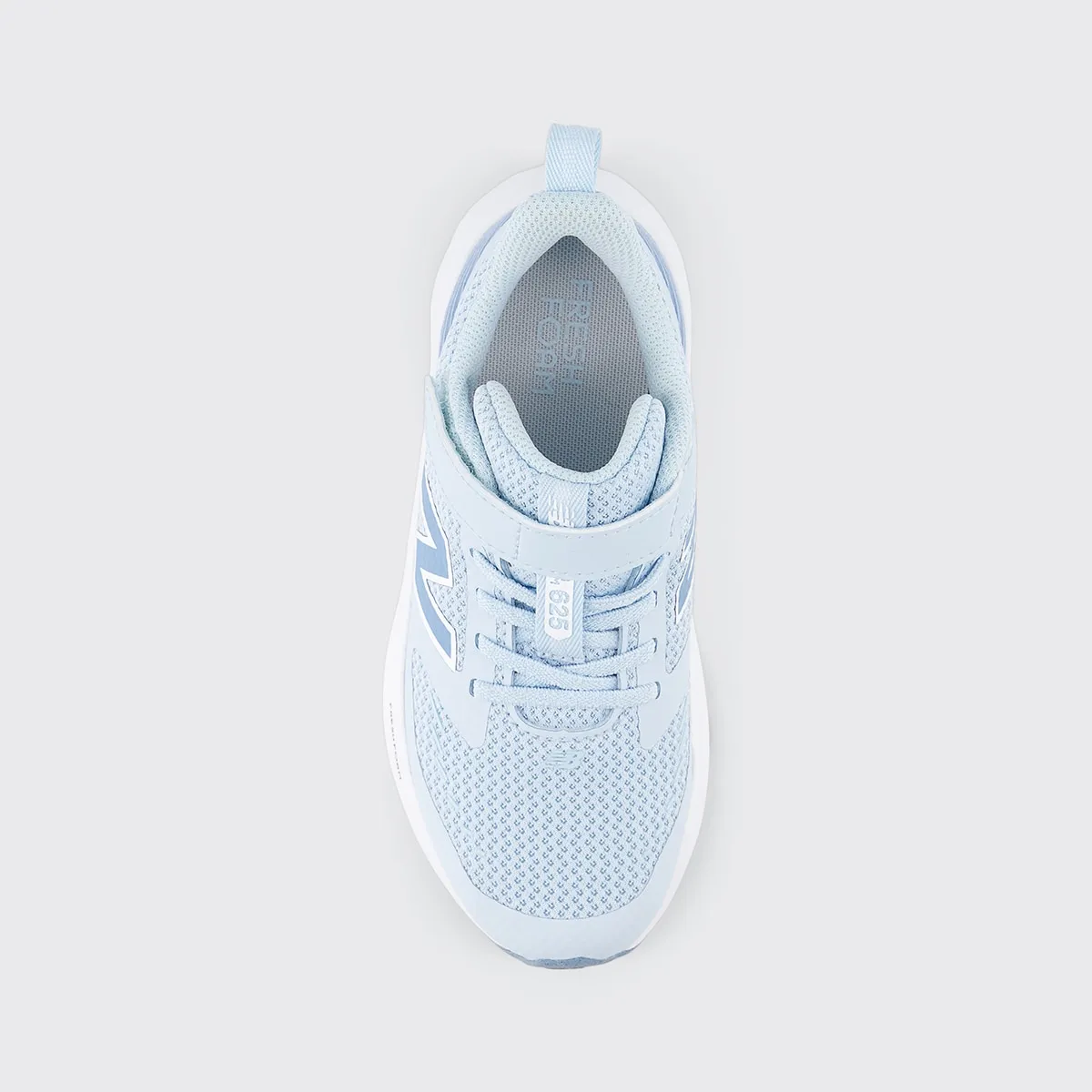 Детские кроссовки для бега Fresh Foam 625 Bungee с верхним ремешком New Balance, пастельно-голубой — фото 3