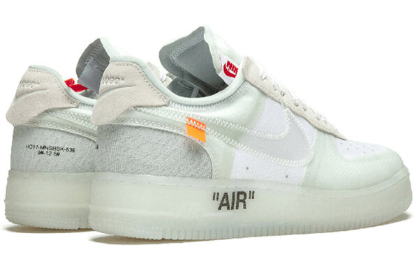 Кроссовки x off white air force 1 low Nike, белый — фото 3
