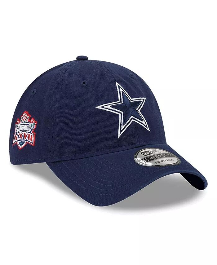 

Мужская темно-синяя кепка Dallas Cowboys Distinct 9TWENTY Adjustable New Era