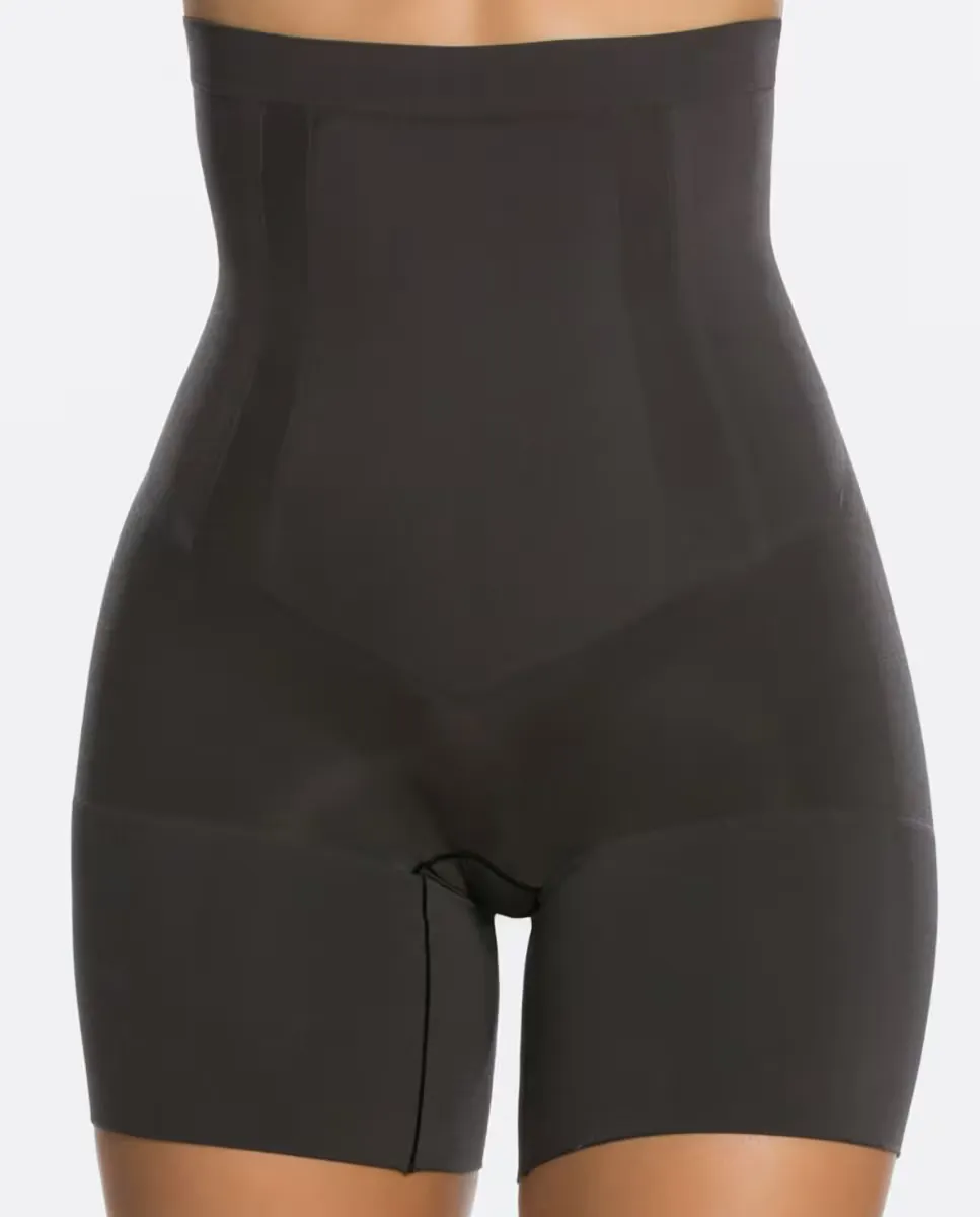 

Брюки с завышенной талией и поясом Spanx, чёрный