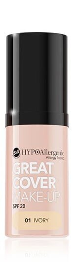 

Тональный крем-мусс с интенсивным покрытием Great Cover Make-Up SPF 20–01 Цвет слоновой кости Bell HYPOAllergenic