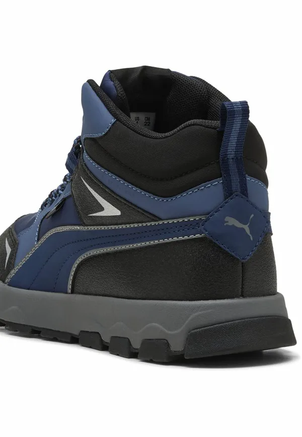 Горные кроссовки evolve trail junior Puma, Persian Blue-Cool Dark Gray- Black — фото 4