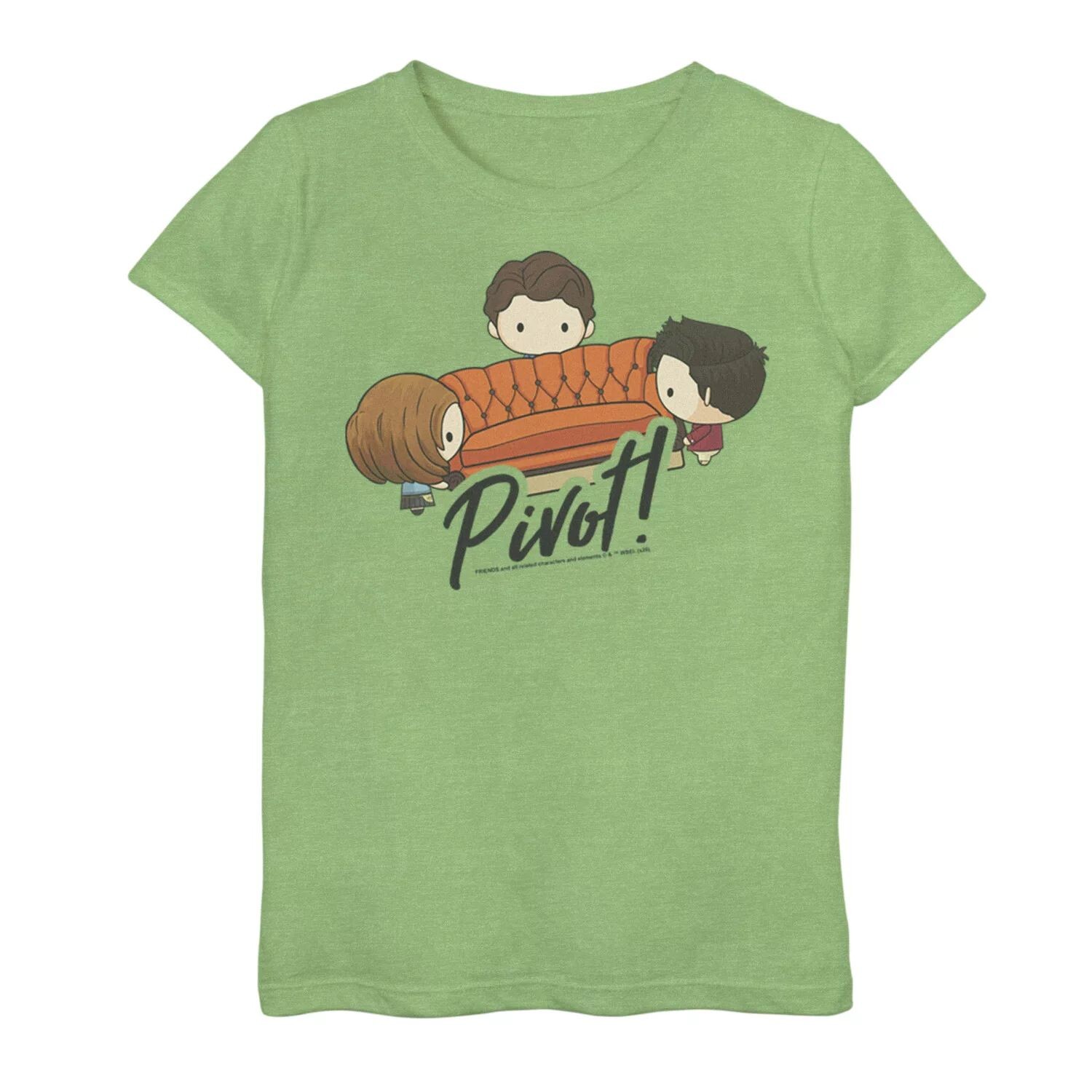 

Футболка с рисунком Chibi Pivot для девочек 7–16 лет Friends Licensed Character