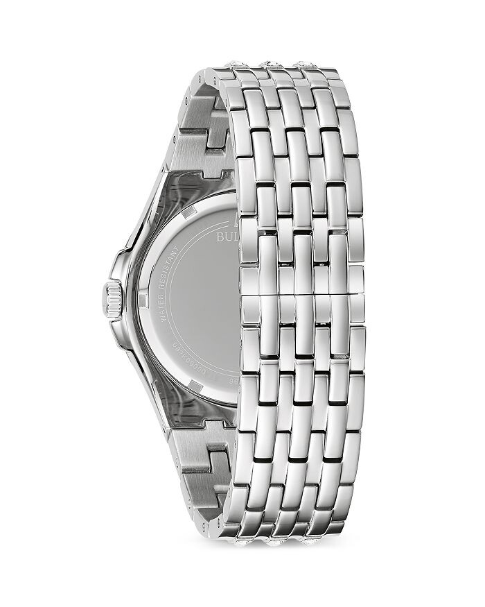 

Часы Bulova с кристаллами, 42 мм, зеленый