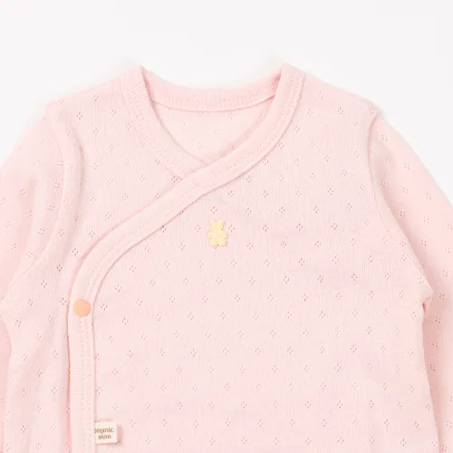 Костюм для новорожденных органический бренд Organic Mom, белый — фото 3