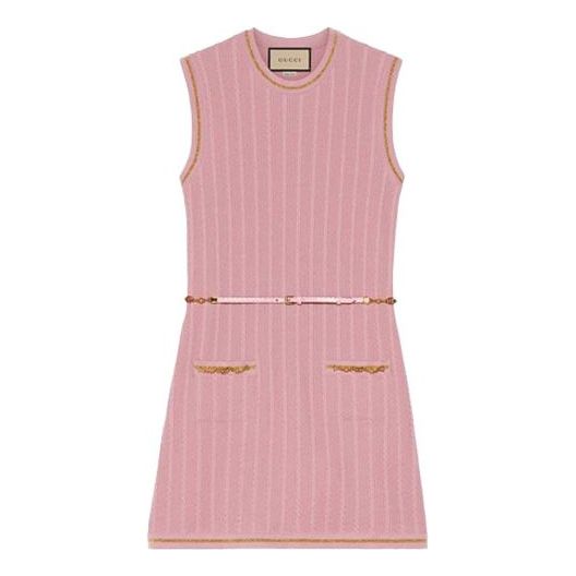 

Платье (WMNS) Gucci Boundless Overture Series GG Sleeveless Dress Pink 658350-XKBVO-6167, розовый