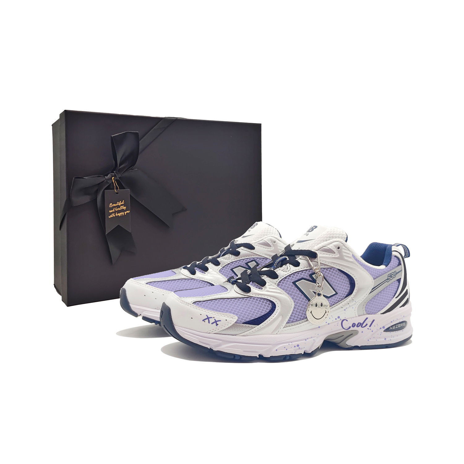 

Кроссовки для бега NB 530 Cushioning Abrasion Resistant Breathable Low top Unisex New Balance, фиолетовый