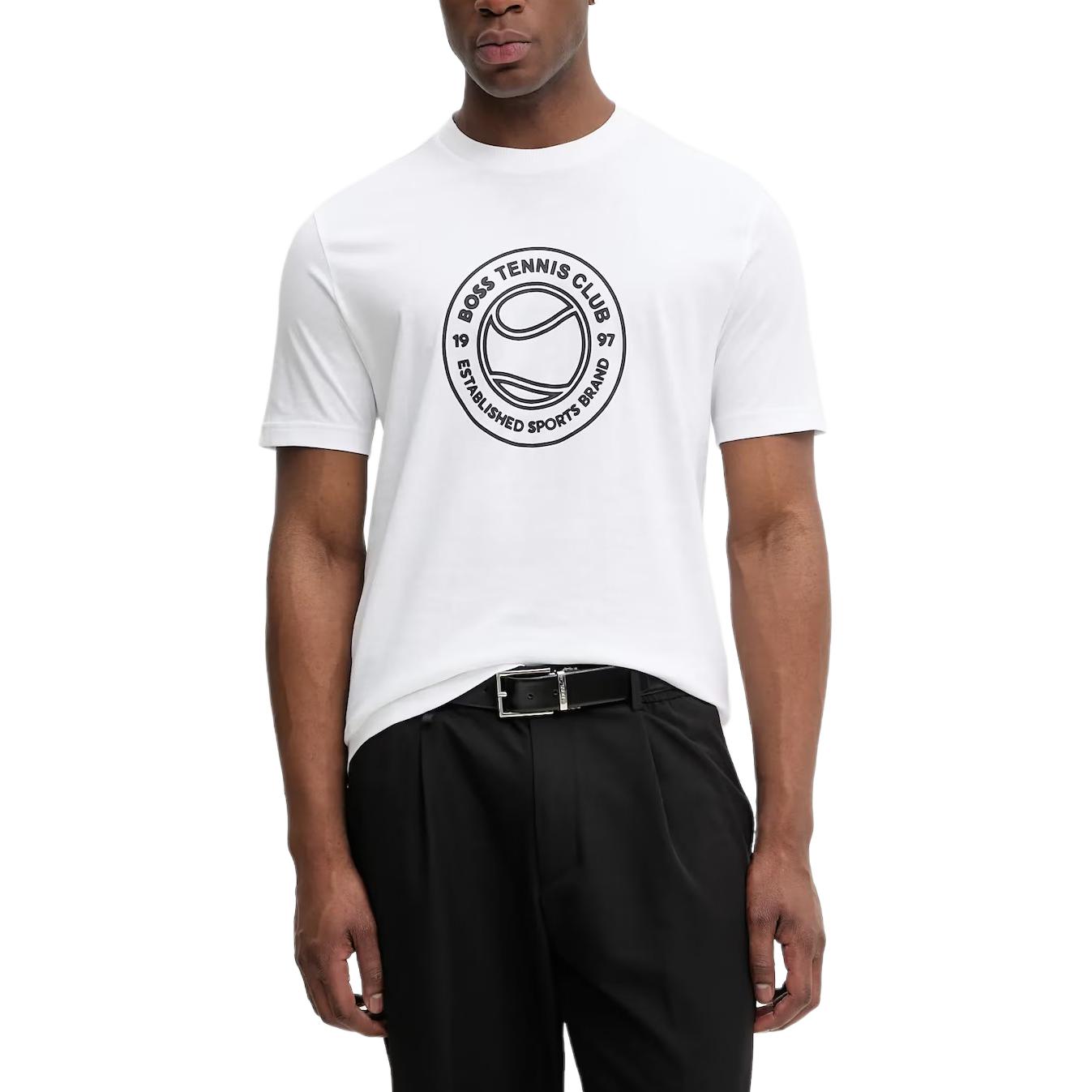 

Футболка с принтом HUGO BOSS, белый