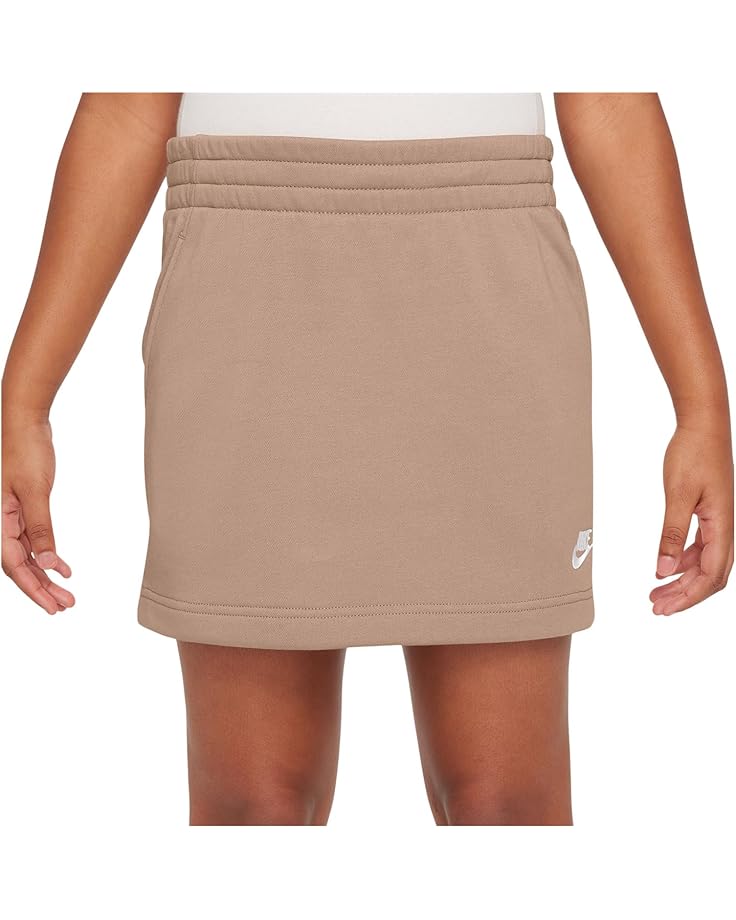 

Юбка Nike Kids Sportswear Club French Terry Skirt, цвет Hemp/Hemp