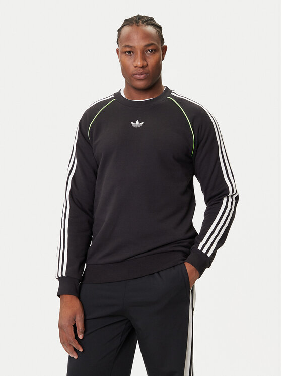 

Свитшот regular fit adicolor Piping JW5918 Adidas, чёрный