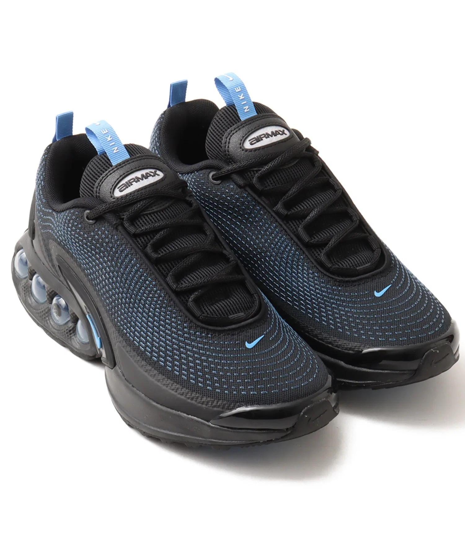 Унисекс кроссовки Nike Air Max DN с логотипом чёрные