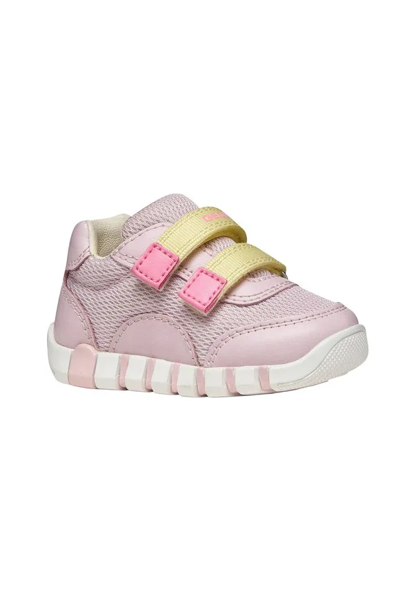 Низкие кроссовки b iupidoo Geox, Pink Light Yellow — фото 2