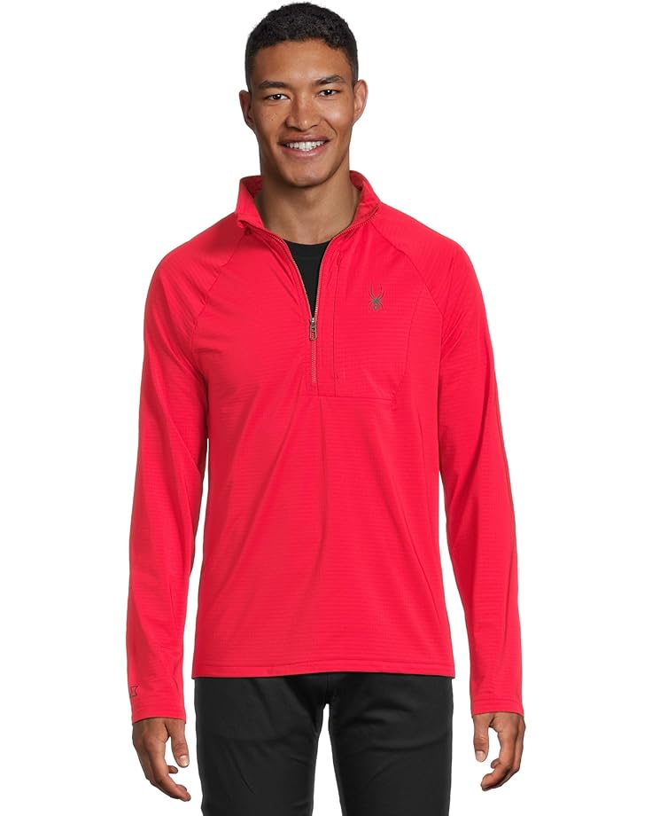 

Пуловер Spyder Gridweb Fleece 1/2 Zip, цвет Spyder Red