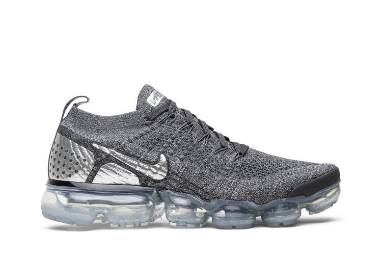 

Кроссовки Nike Air VaporMax Flyknit 2 'Chrome', серый