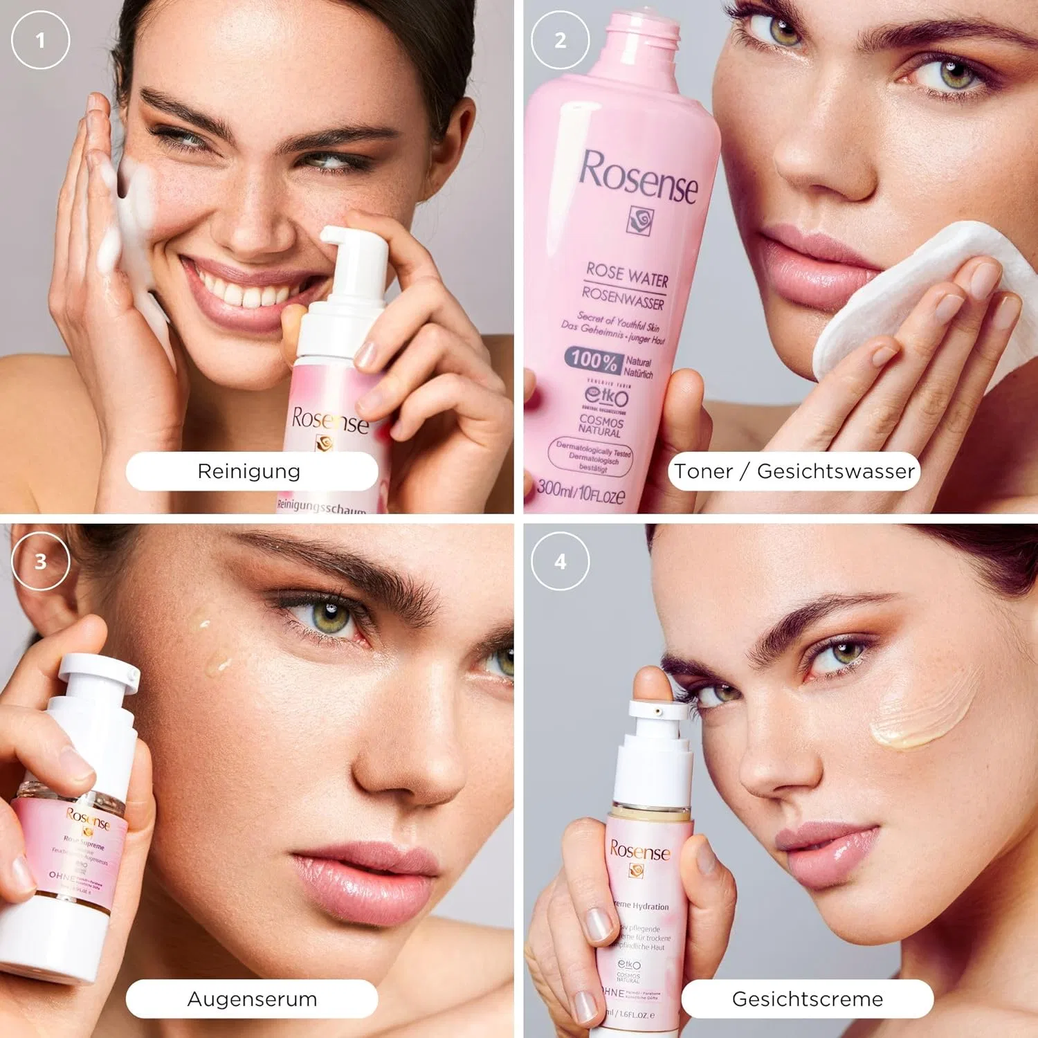 Набор для сухой и чувствительной кожи Rosense Duo Set Rosense — фото 3