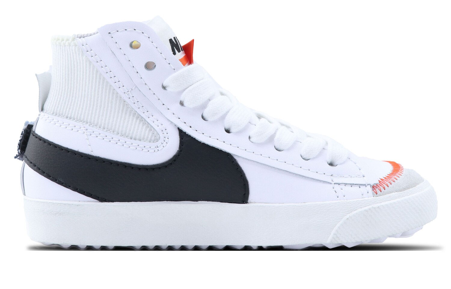 

Кроссовки Nike Blazer Mid 77 Jumbo White Black Sail Women's, белый