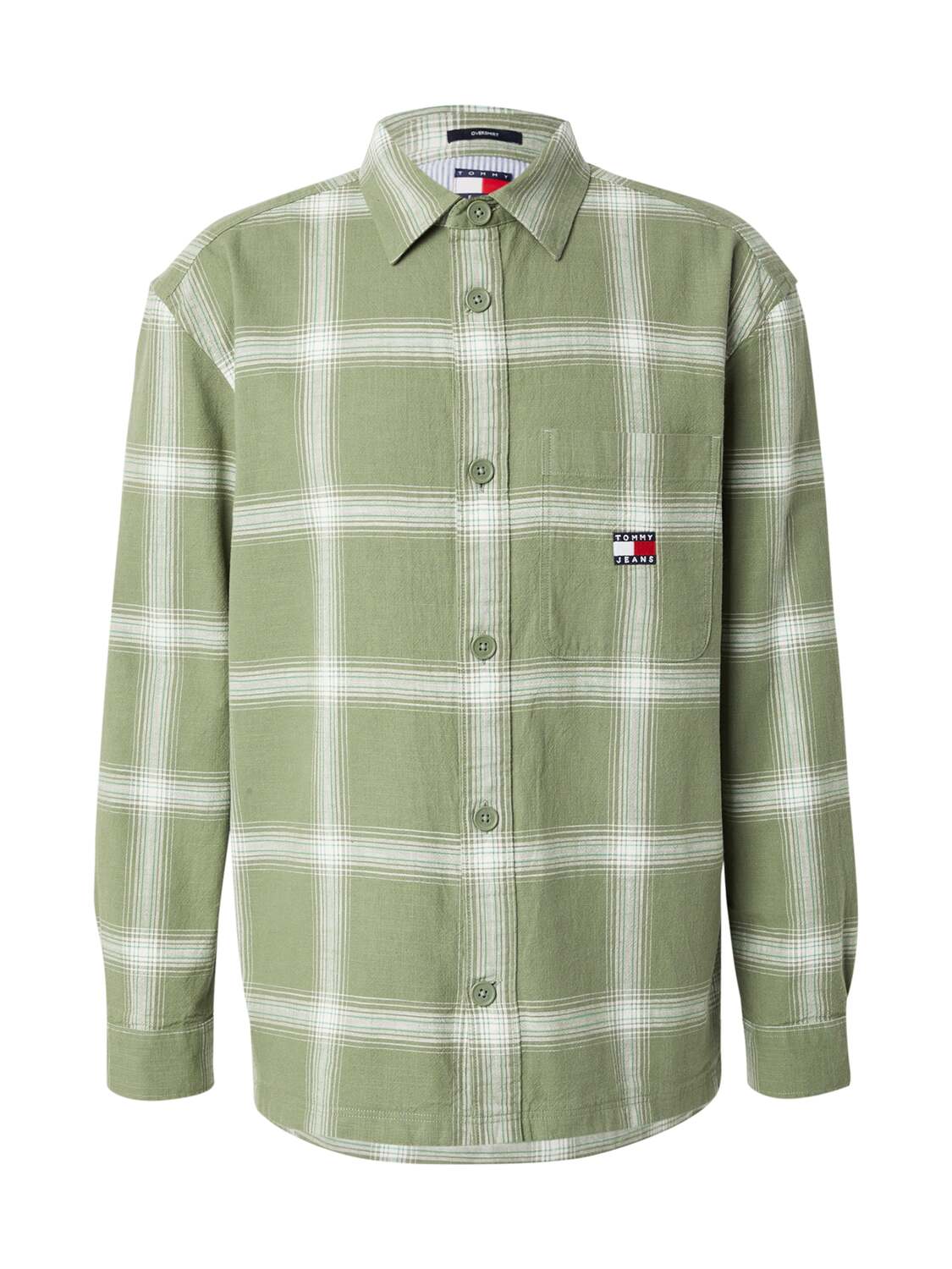 

Tommy Jeans Рубашка на пуговицах Regular fit в цвете Olive