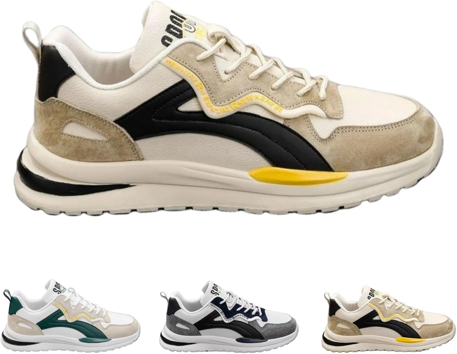 

Женская мода Y2K массивные кроссовки, мужские ретро беговые кроссовки, удобная повседневная обувь для прогулок, модный стиль «папа» Macefil, хаки