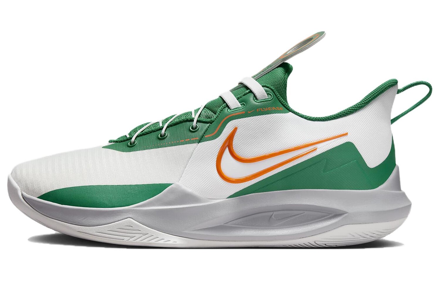 

Кроссовки Nike Precision 6 FlyEase 'Malachite Safety Orange', зеленый