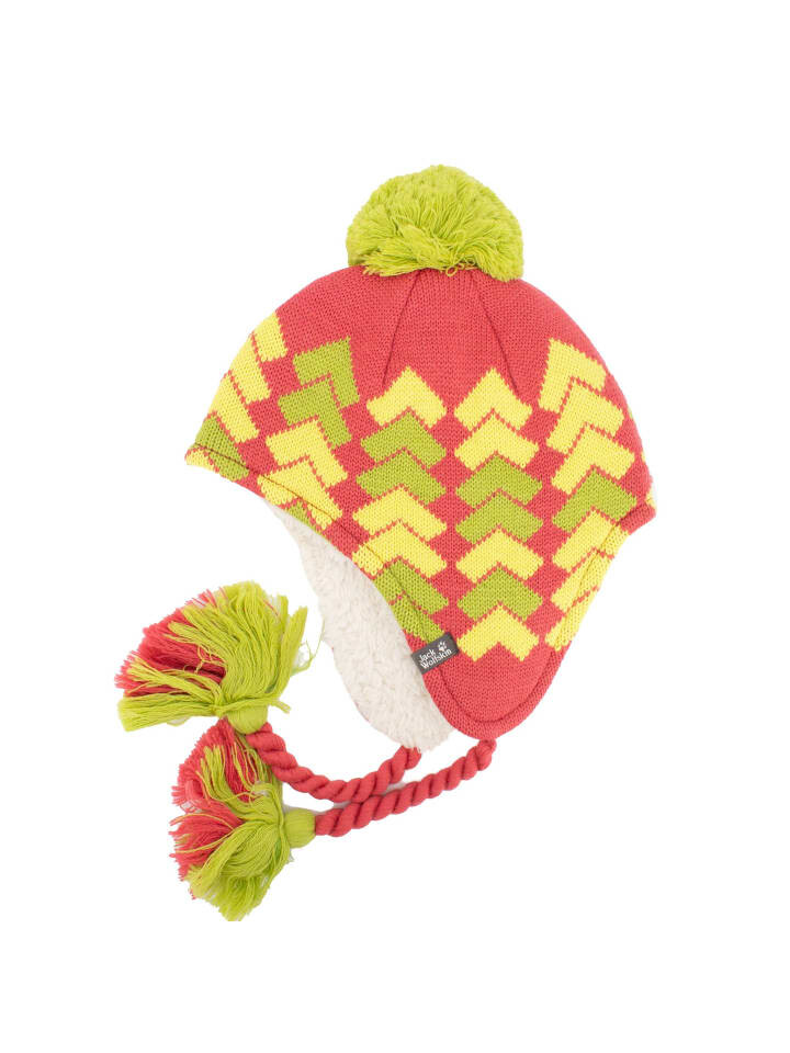 

Шапка Jack Wolfskin Accessoires Magic Mountain Knit Hat beanie, розовый