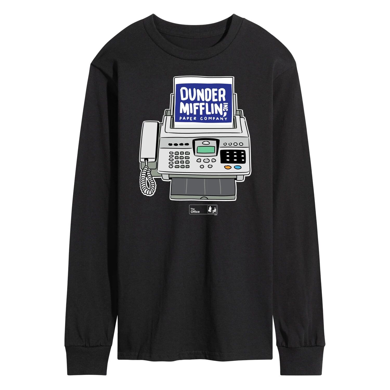 

Мужская футболка с логотипом The Office Fax Machine Licensed Character