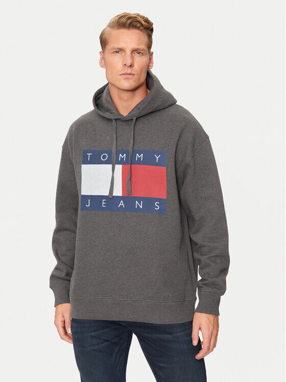 

Толстовка свободного кроя Tommy Jeans, серый