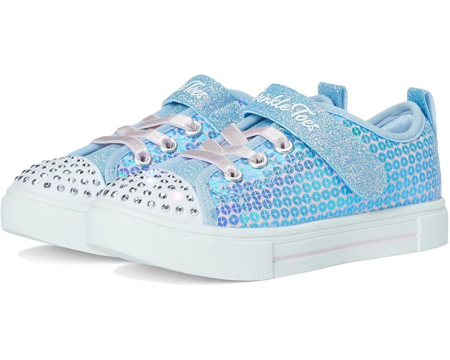 

Кроссовки SKECHERS KIDS Twinkle Sparks - Sequin Party 314812N, цвет Light Blue