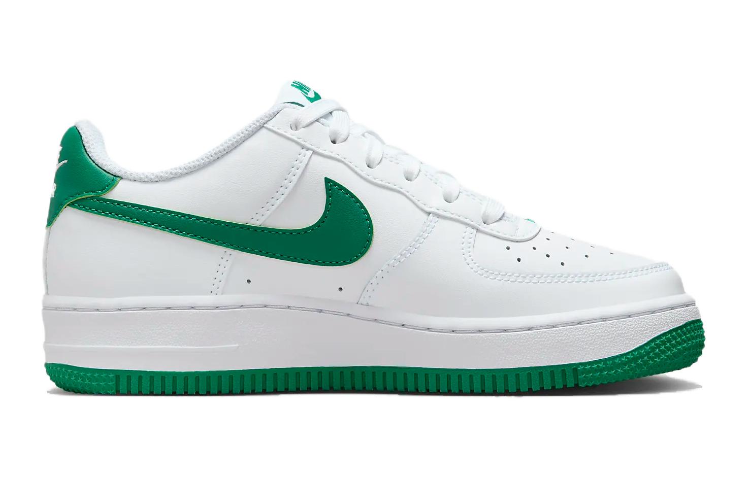 Nike Air Force 1 GS 'White Malachite', Белый Зеленый — фото 2