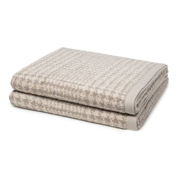 

Brooklyn Набор полотенец Möve (2 шт), 80x1x150 см цвет nature/cashmere