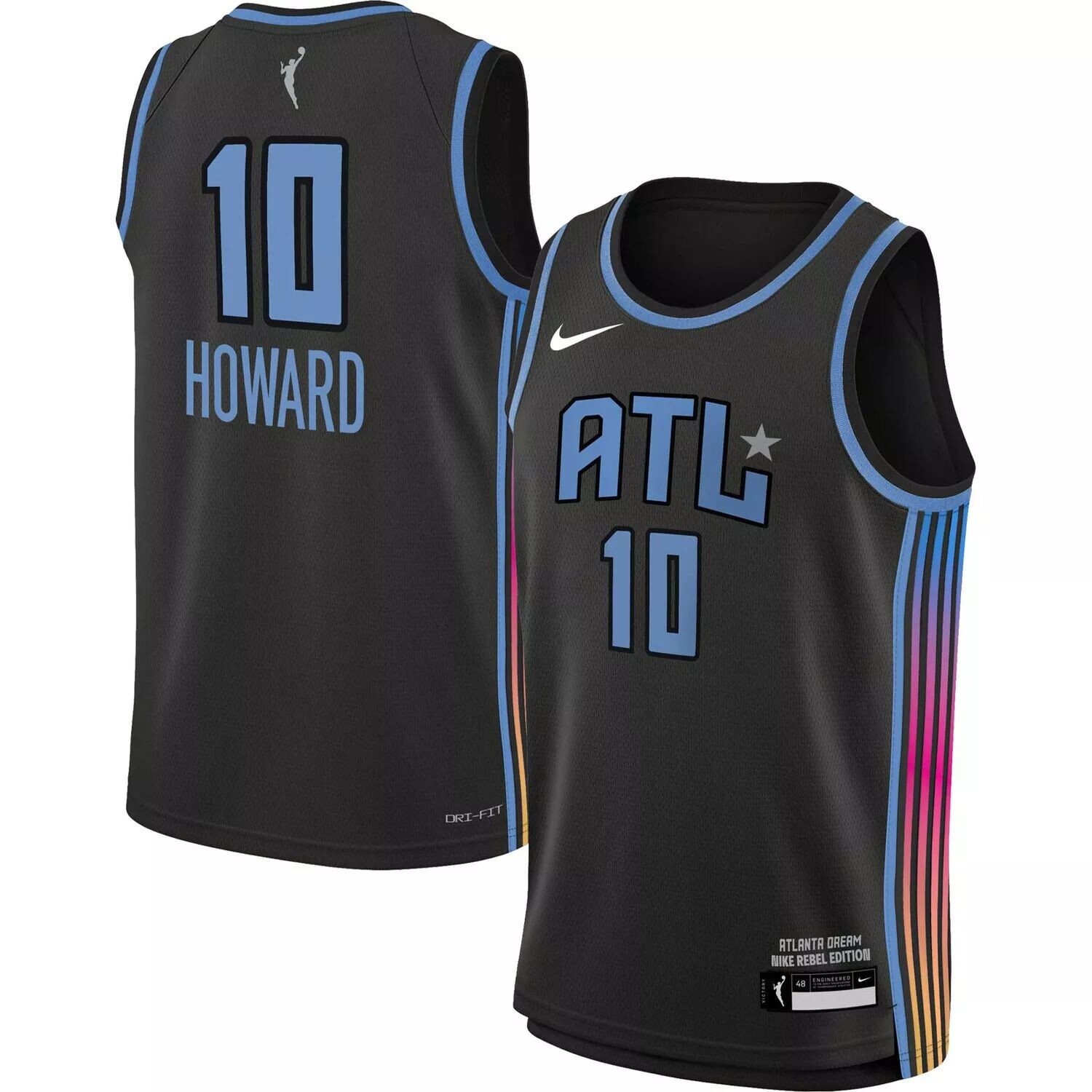 

Молодежная футболка Nike Rhyne Howard антрацитового цвета Atlanta Dream Swingman Player — Explorer Edition Nike, Черный, Молодежная футболка Nike Rhyne Howard антрацитового цвета Atlanta Dream Swingman Player — Explorer Edition Nike