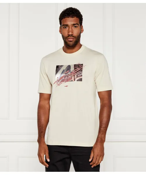 

Футболка c-taut 30 Regular fit Boss, бежевый