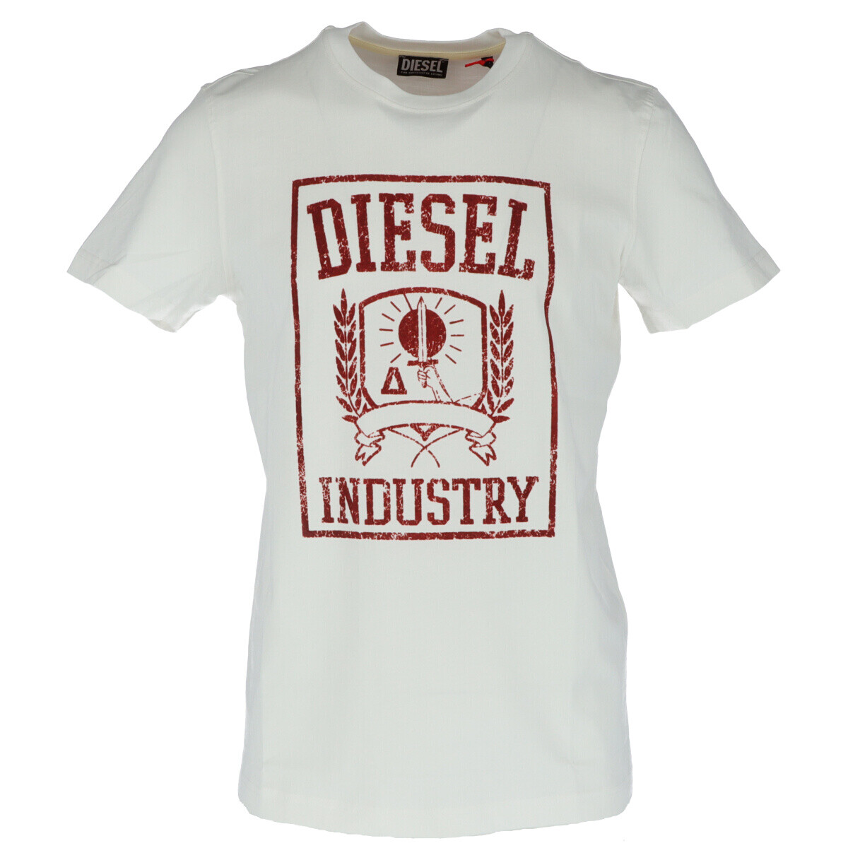 

Футболка мужская Diesel с принтом, белый