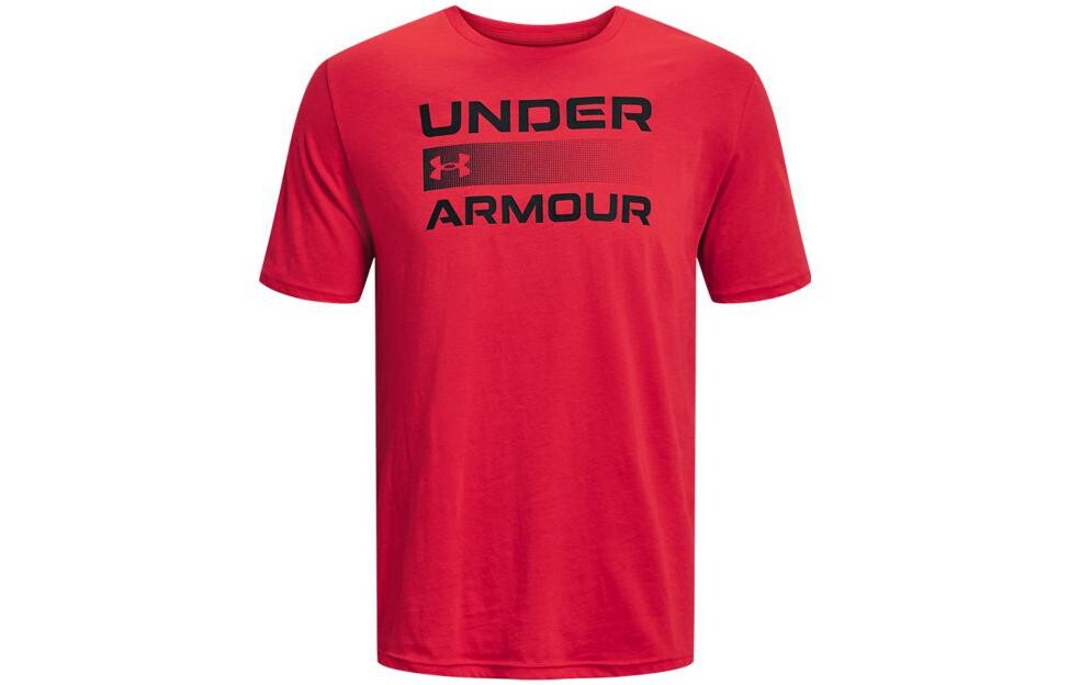 

Футболка Team Issue мужская красная Under Armour, красный