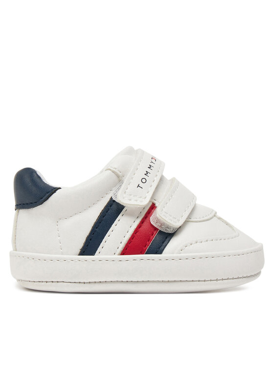 

Кроссовки Stripe Low Cut Velcro T0B9-33831-1433 Tommy Hilfiger, белый